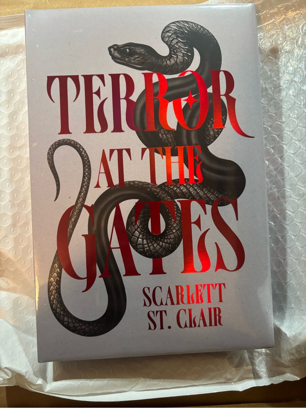Still in plastic - Bookish Box Special Addition - Terror at the Gates